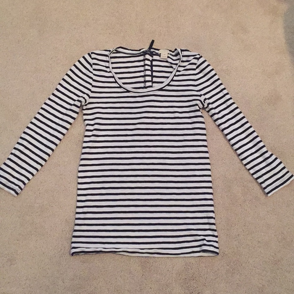 {J.Crew} Stripped Top